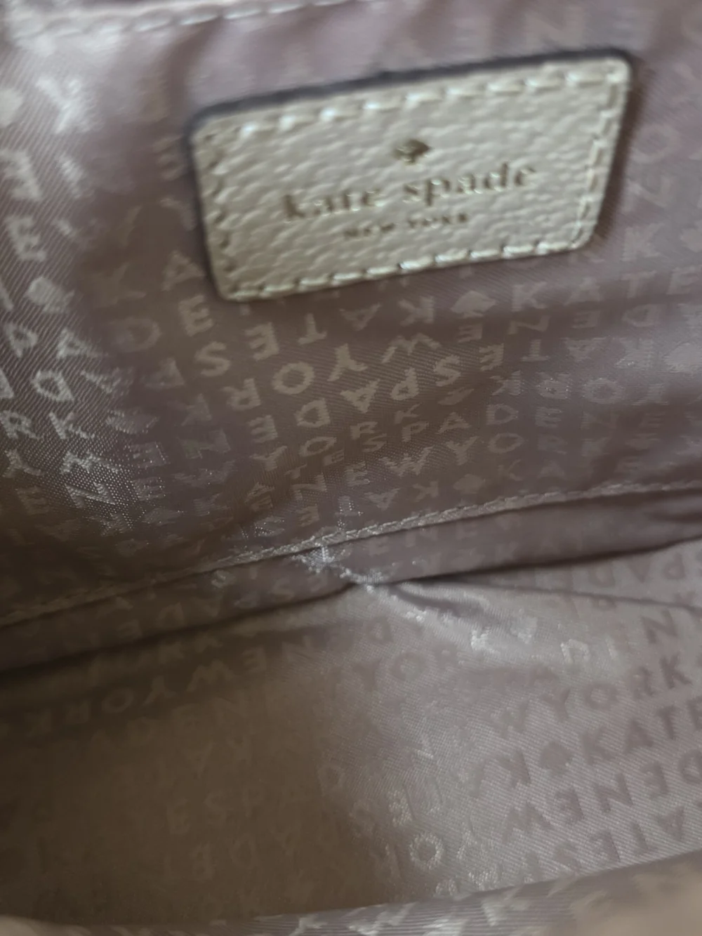 Kate Spade New York Grove Street Millie Colorblock Crossbody Cream Tan